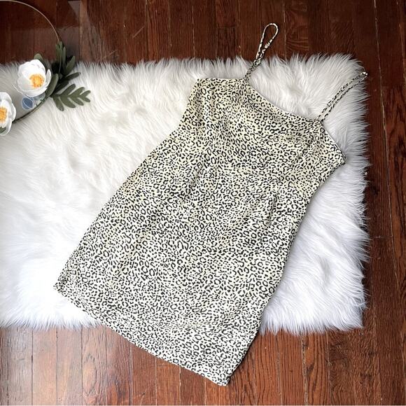 Animal Print Mini Dress NWOT - Picture 1 of 13